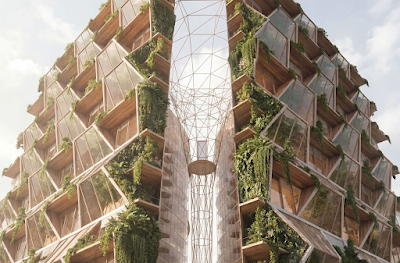 Pro-sumer sustainable office tower