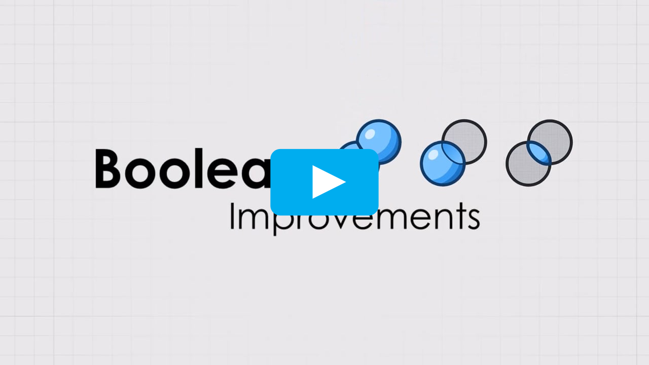 Boolean Improvements | New in Rhino 9 WIP