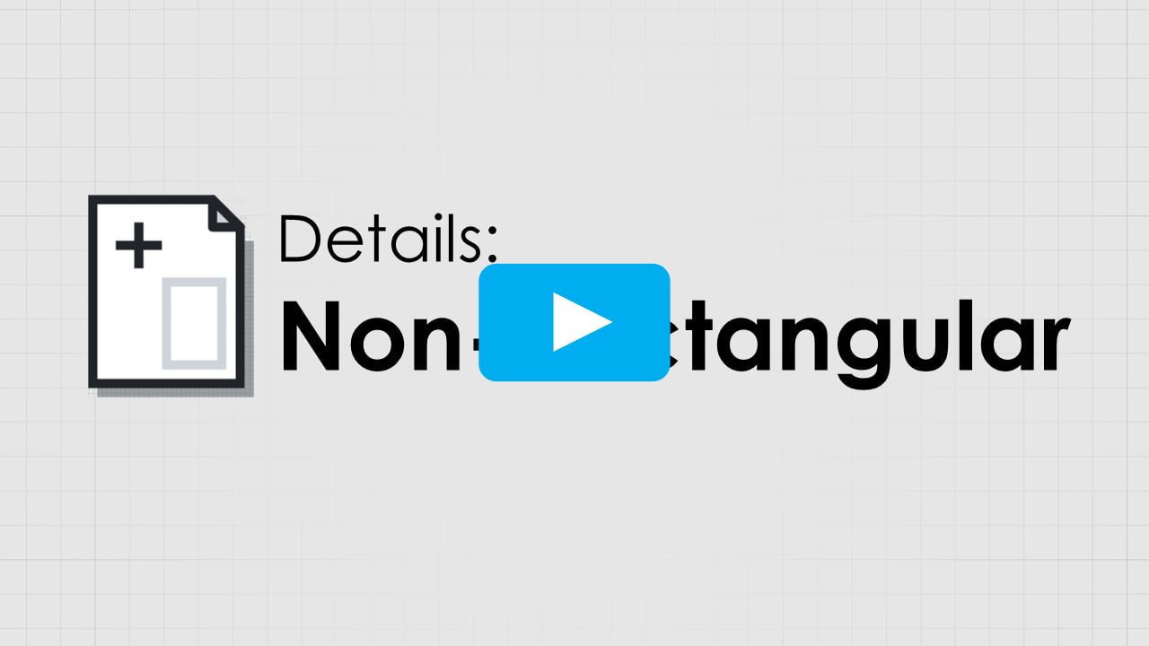Non-Rectangular Details | New in Rhino 9 WIP