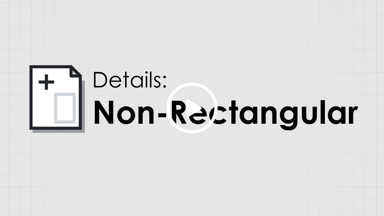 Non-Rectangular Details | New in Rhino 9 WIP